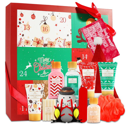 BODY & EARTH Christmas Advent Calendar 2025 front view