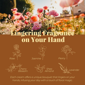 BODY & EARTH hand cream Rose fragrance tube