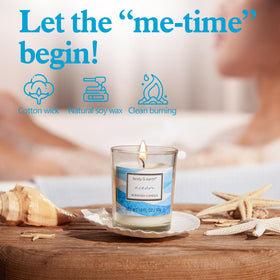 BODY & EARTH Ocean Gift Basket bath salts close-up
