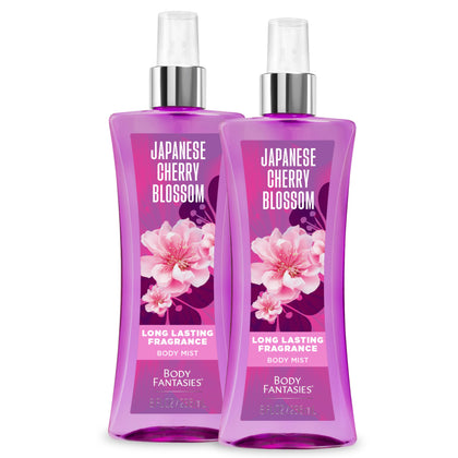 Body Fantasies Japanese Cherry Blossom Body Spray front view