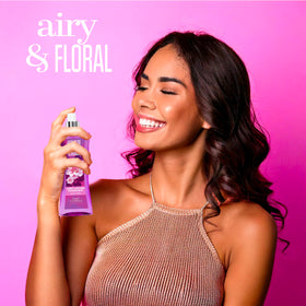 Body Fantasies Japanese Cherry Blossom Body Spray on a vanity