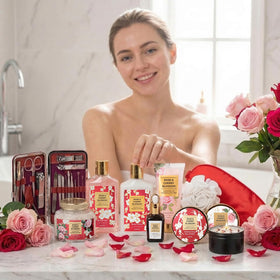 Body lotion and shower gel from LILY ROY Spa Gift Set