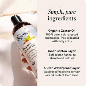 Body wipes infused with essential oils for easy application