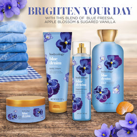 Bodycology Blue Denim Fragrance Mist spray nozzle