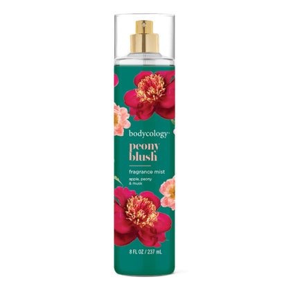 Bodycology Peony Blush Fragrance Mist 8 fl oz front view