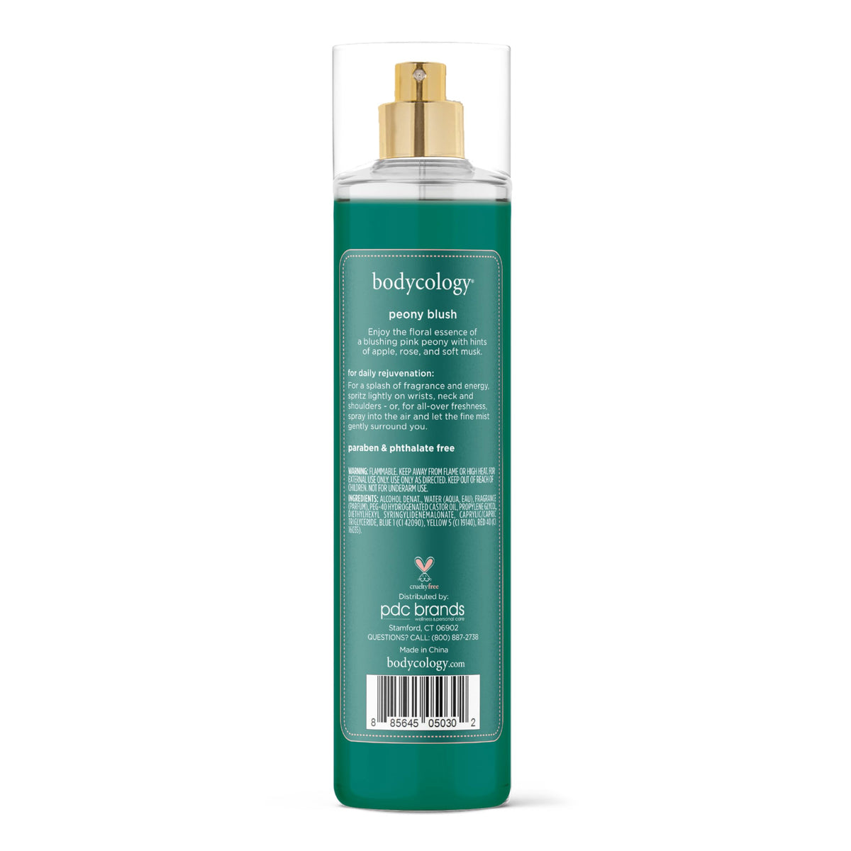 Bodycology Peony Blush Fragrance Mist with other Bodycology products
