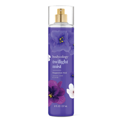 Bodycology Twilight Mist Fragrance Body Mist front view 8 fl oz