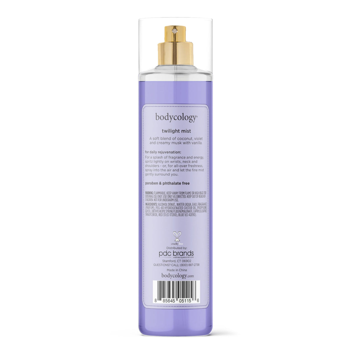 Bodycology Twilight Mist Fragrance Body Mist lifestyle scene