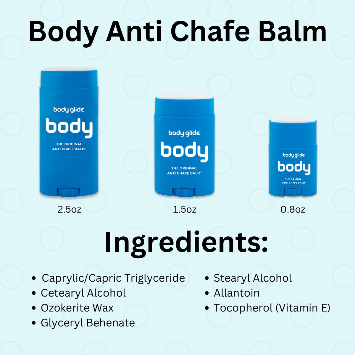 BodyGlide Anti Chafe Balm being applied before exercise