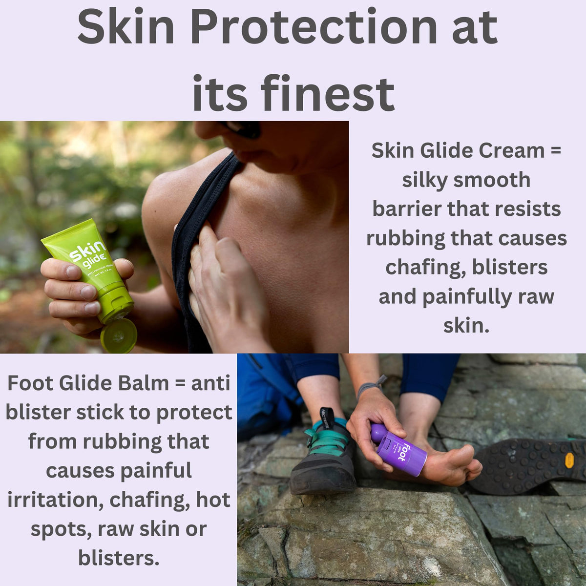 BodyGlide Foot Glide 0.8oz tube close-up