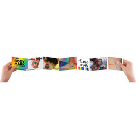 BODYMARK pride pack temporary tattoo markers in use