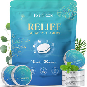 Bofuoos Shower Steamers Aromatherapy Cedarwood scent tablet
