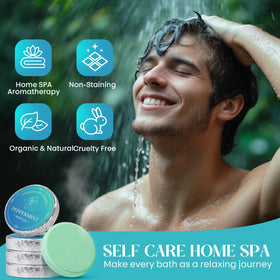 Bofuoos Shower Steamers Aromatherapy Sandalwood scent tablet