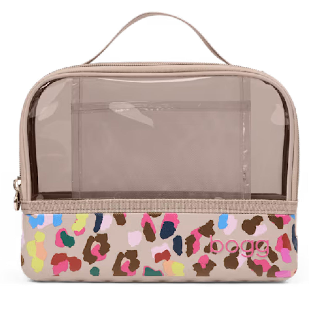 BOGG BAG Travel Organizer Pouch front view in Neon Jungle