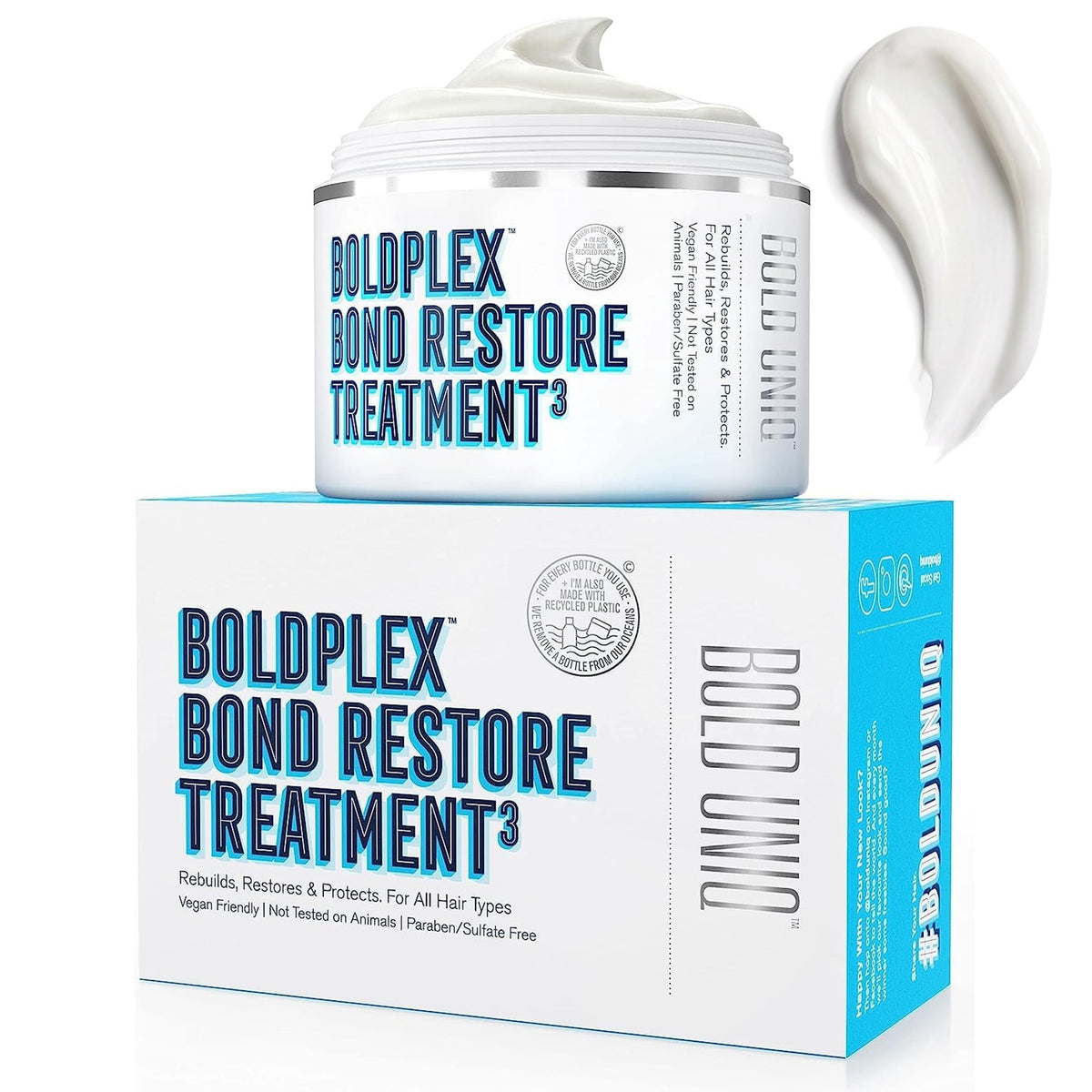 BOLD UNIQ BoldPlex Hair Mask front view 6.76 fl oz