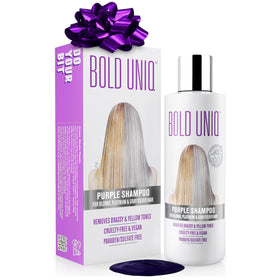 BOLD UNIQ Purple Shampoo 8 fl oz bottle front view