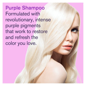 BOLD UNIQ Purple Shampoo packaging on a countertop