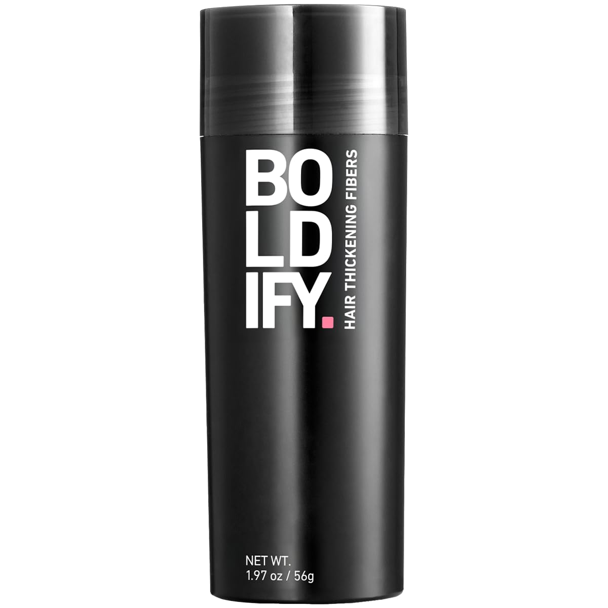 Boldify Hair Fibers Black 56g front view