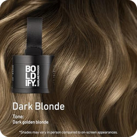 Boldify Hairline Powder Dark Blonde compact opened