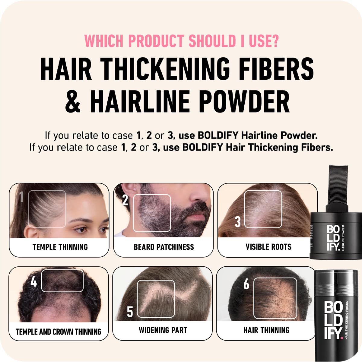 Boldify Hairline Powder Dark Blonde packaging