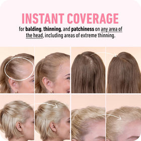 Boldify Hairline Powder Medium Blonde compact with brush