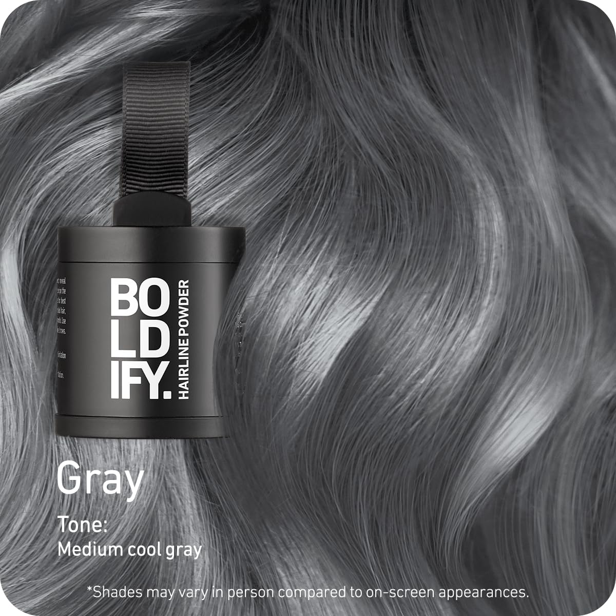 Boldify Hairline Powder open showing powder