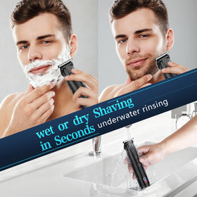 Bomxin grooming kit with USB charging dock and oil bottle