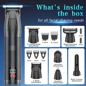 Bomxin nose hair trimmer with rounded tip design