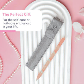 BONA FIDE BEAUTY Czech Glass Cuticle Pusher with packaging
