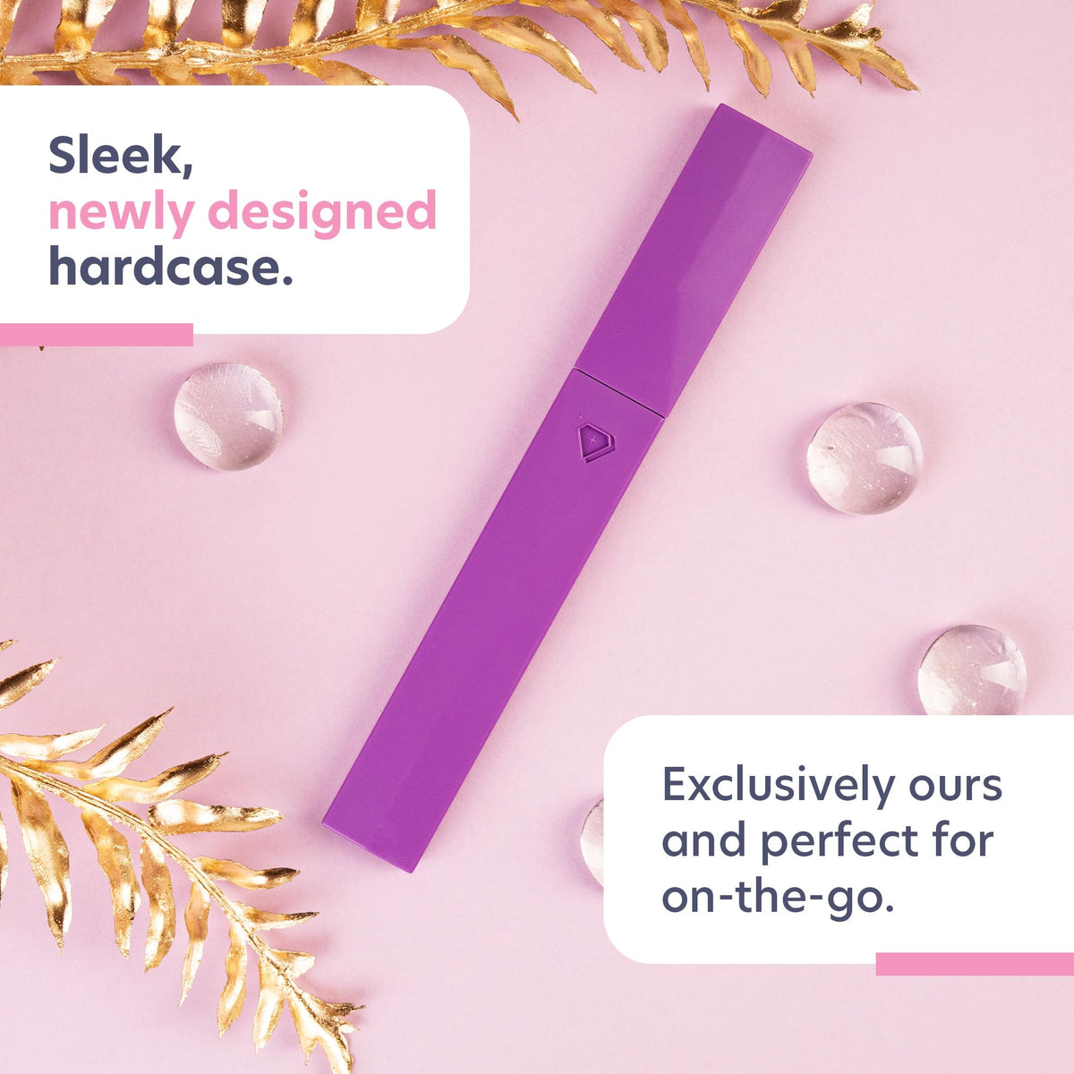 BONA FIDE BEAUTY Czech Glass Nail File on a vanity