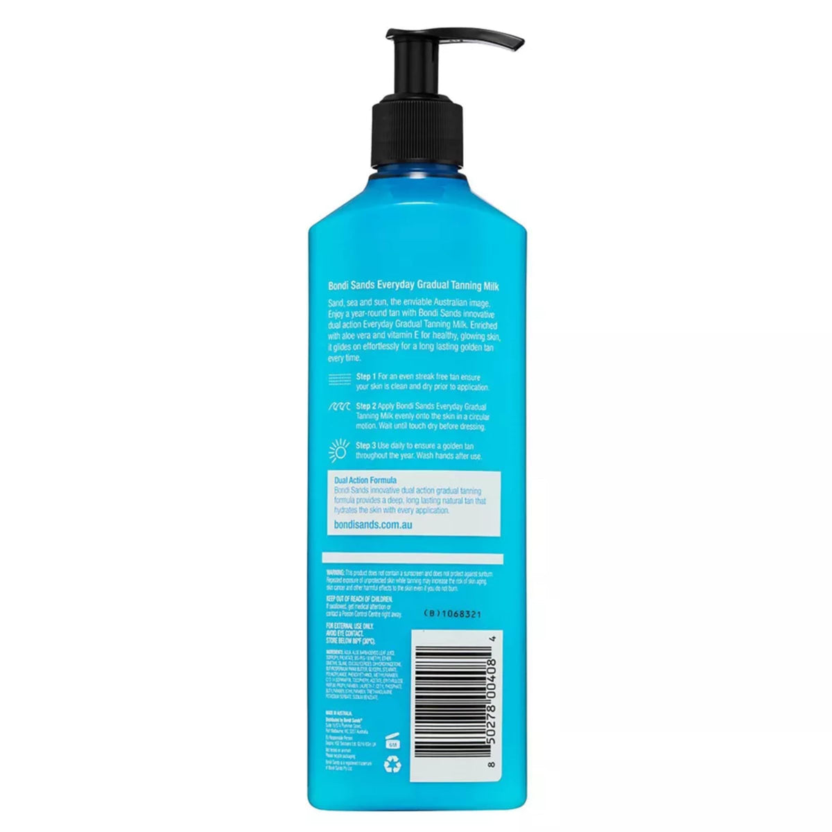 Bondi Sands Everyday Gradual Self Tanning Milk alongside other Bondi Sands products