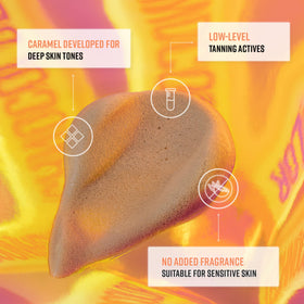 Bondi Sands Technocolor 1 Hour Express Tanning Foam Caramel application mitt
