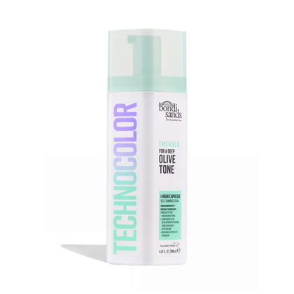 Bondi Sands Technocolor 1 Hour Express Tanning Foam Emerald front view