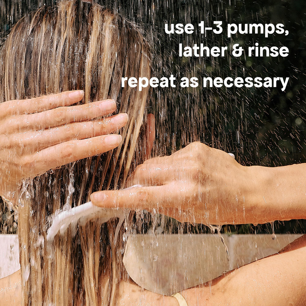 BONDIBOOST HG Anti-Thinning Shampoo and Conditioner on a bathroom shelf