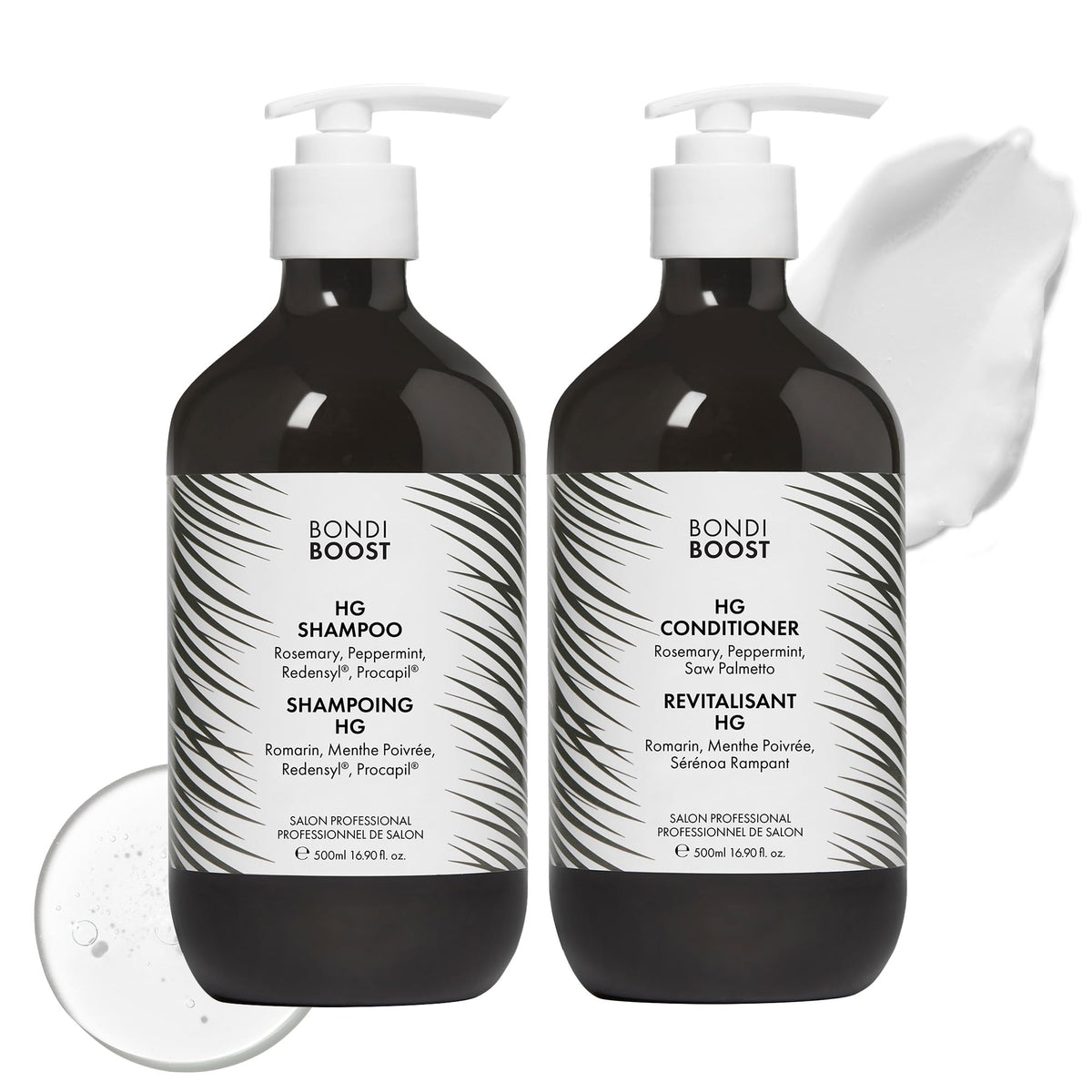BONDIBOOST HG Anti-Thinning Shampoo front view, 16.9 fl oz