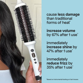 BONDIBOOST Infrared Thermal Brush showing barrel and bristles