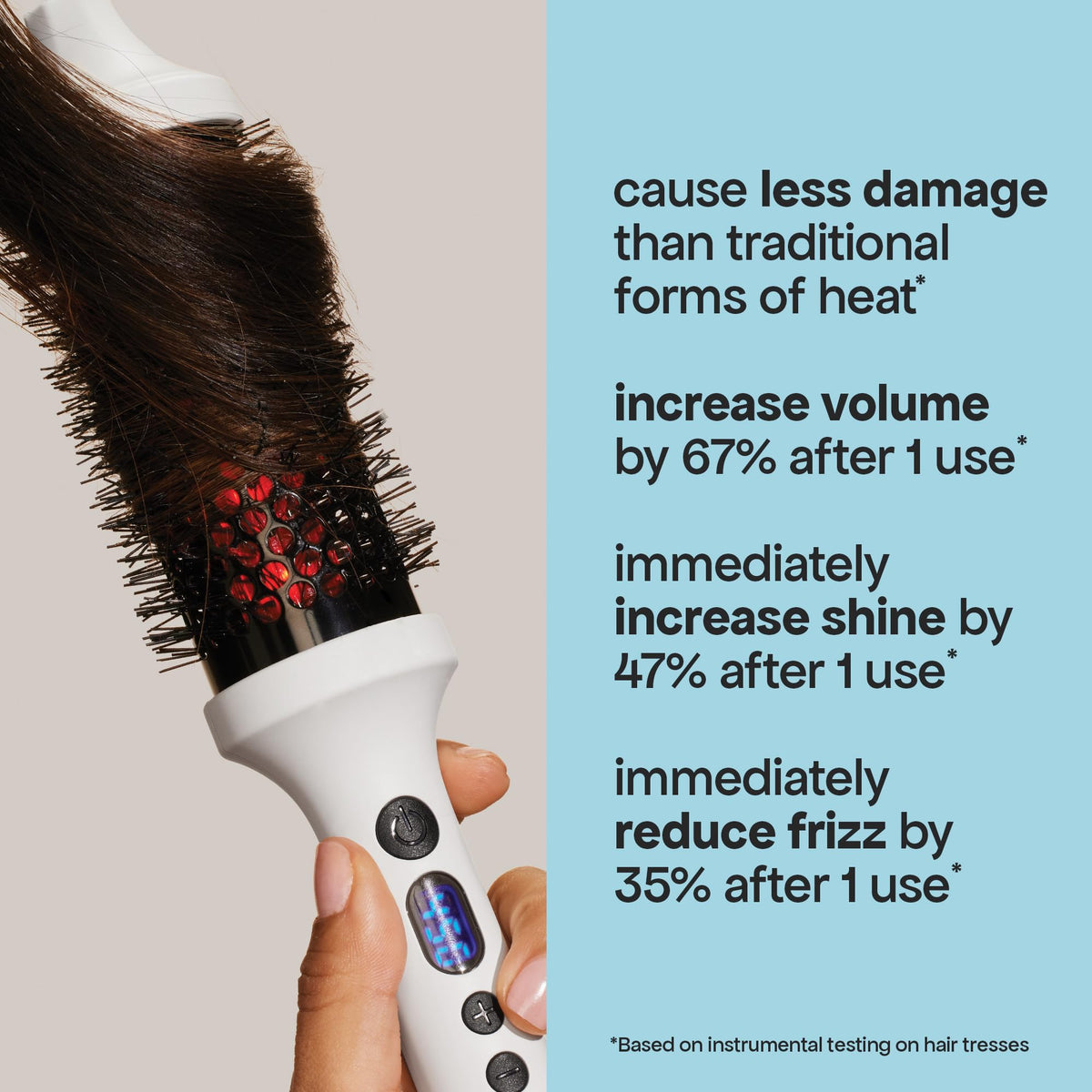 BONDIBOOST Infrared Thermal Brush side view