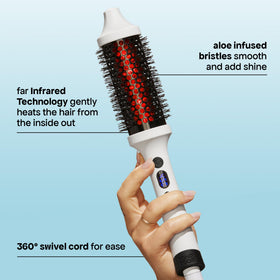 BONDIBOOST Infrared Thermal Brush with aloe-infused bristles
