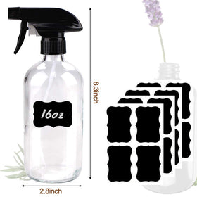 Bontip Glass Spray Bottle 16 oz filled with homemade cleaner