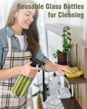 Bontip Glass Spray Bottle 16 oz for cleaning products