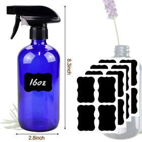 Bontip glass spray bottle being used for watering plants