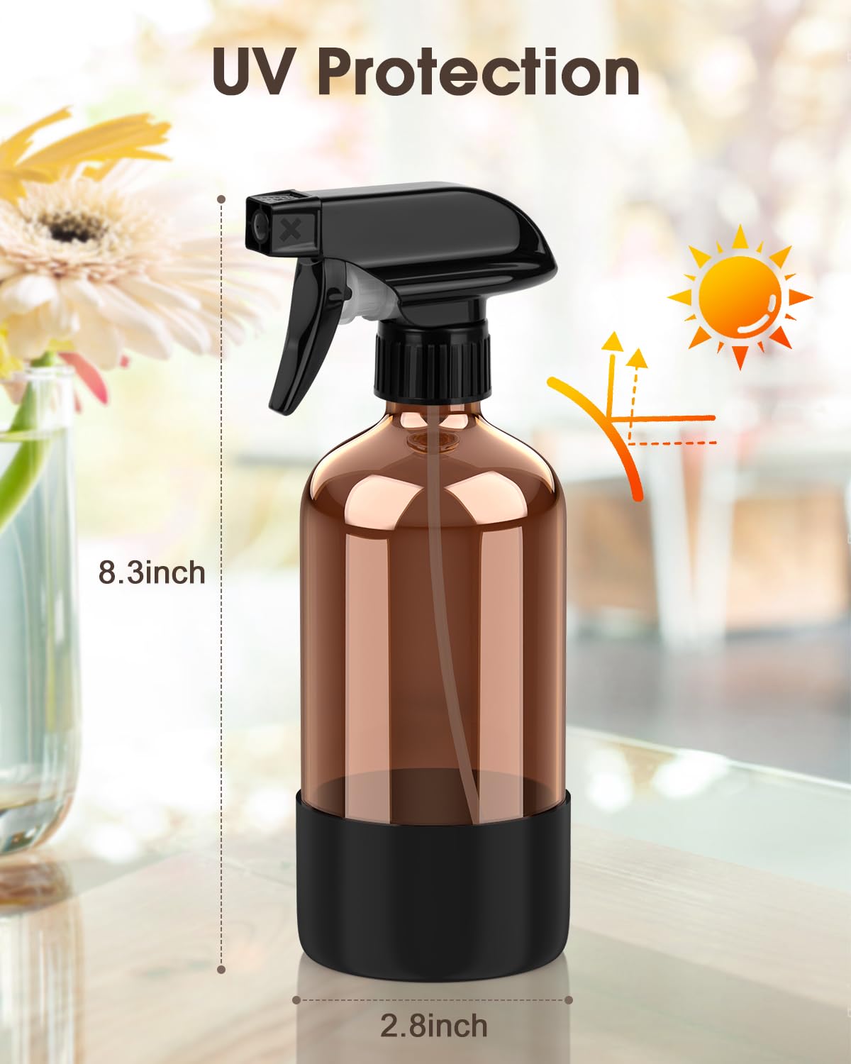 Bontip spray bottle fine mist nozzle close-up