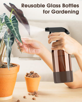 Bontip spray bottle set with adjustable nozzle features