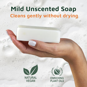 bonuderm Unscented Bar Soap close-up of the bar
