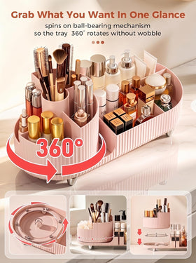Booklov Rotating Makeup Organizer packaging details