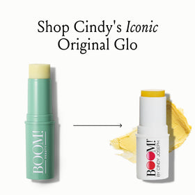 BOOM! Boomstick GLO Organic Moisture Stick with packaging