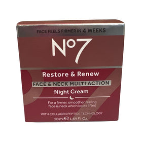 Boots night cream jar with lid open
