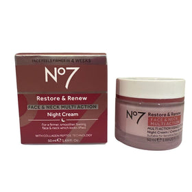 Boots Restore and Renew Night Cream 1.6 oz front view