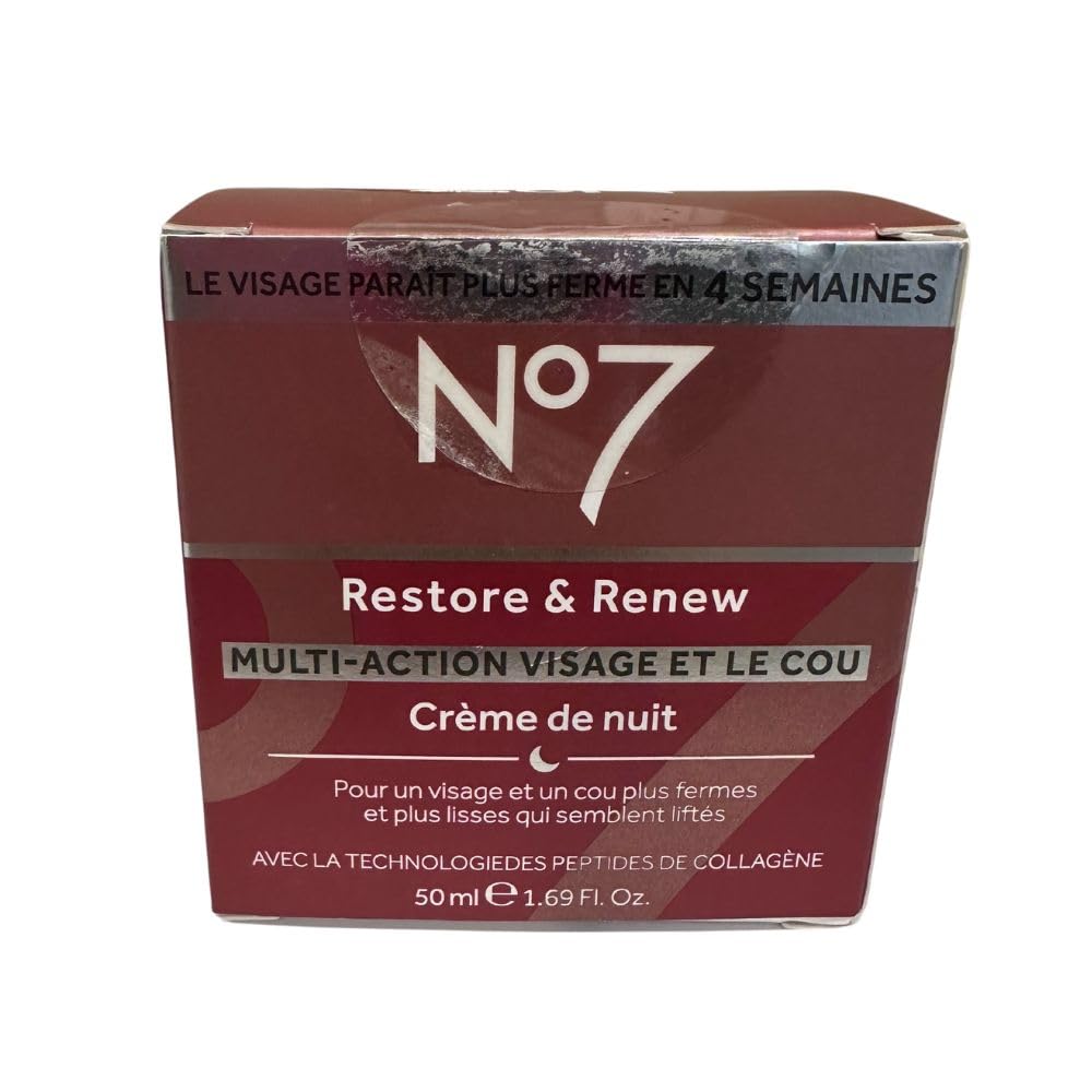Boots Restore and Renew Night Cream packaging