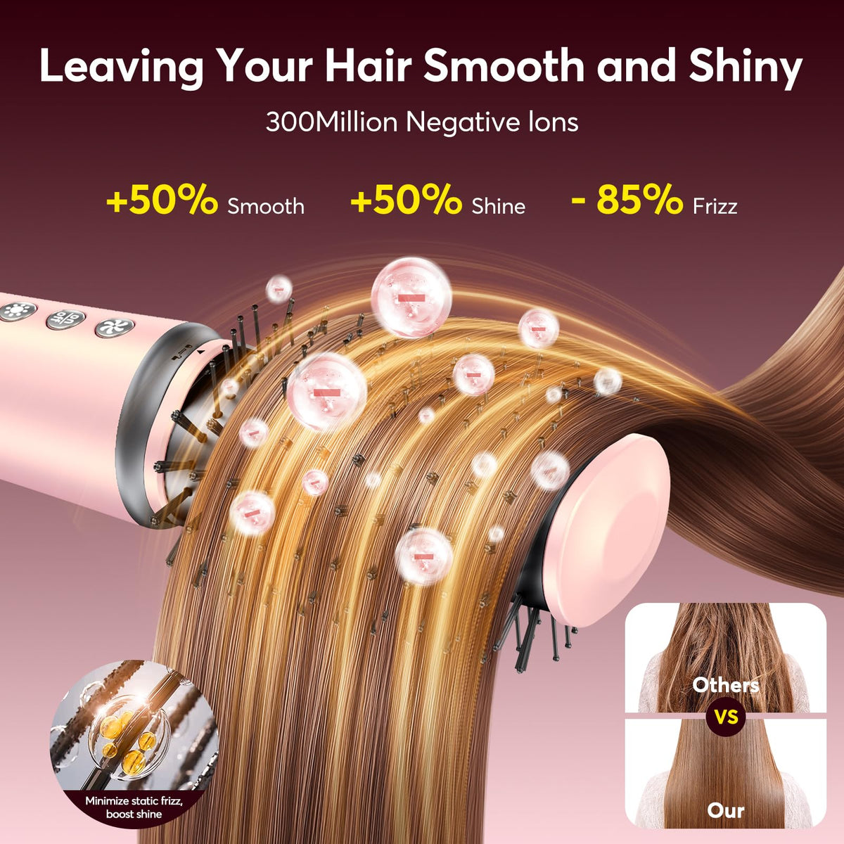 Bopcal 5 in 1 Hot Air Styler in travel bag